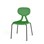Stol Poly 4 large 45 cm svart