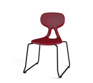 Stol Poly meie large 45 cm svart