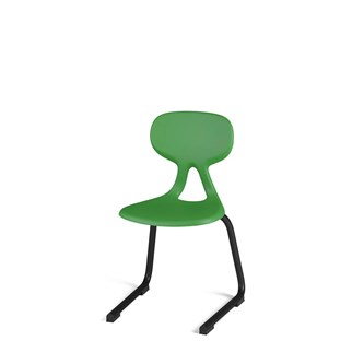 Stol Poly D small 33 cm svart