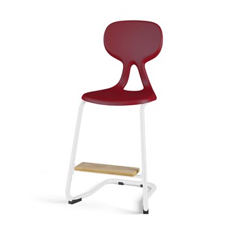 Stol Poly C large 65 cm hvit