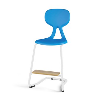 Stol Poly C large 65 cm hvit