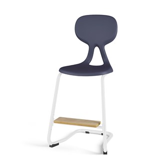 Stol Poly C large 65 cm hvit