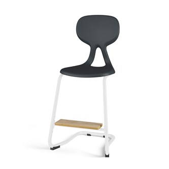 Stol Poly C large 65 cm hvit