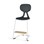 Stol Poly C large 65 cm hvit