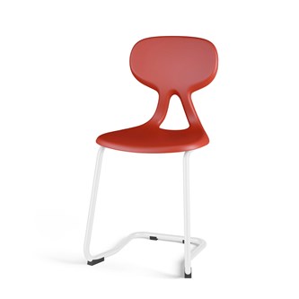 Stol Poly C large 45 cm hvit