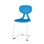 Stol Poly C large 45 cm hvit