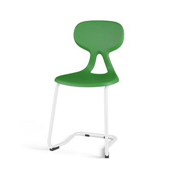 Stol Poly C large 45 cm hvit
