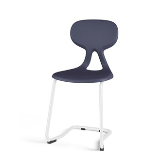 Stol Poly C large 45 cm hvit