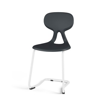 Stol Poly C large 45 cm hvit