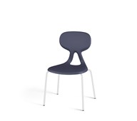 Stol Poly 4 medium 33 cm hvit