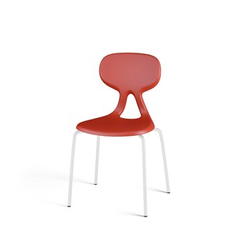 Stol Poly 4 medium 37 cm hvit