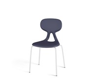 Stol Poly 4 medium 37 cm hvit