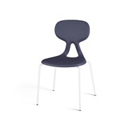 Stol Poly 4 large 45 cm hvit