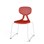 Stol Poly meie large 45 cm hvit