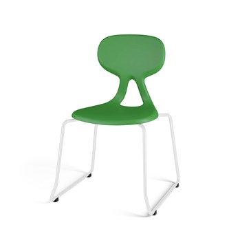 Stol Poly meie large 45 cm hvit