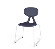Stol Poly meie large 45 cm hvit