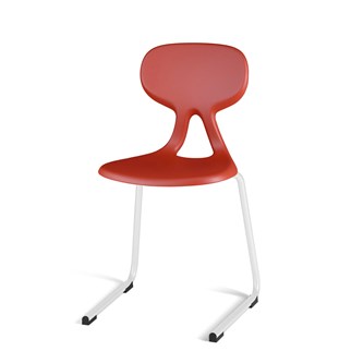 Stol Poly D Large 45 cm hvit