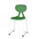 Stol Poly D Large 45 cm hvit