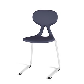 Stol Poly D Large 45 cm hvit