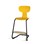 Stol Take C medium 50 cm fotstøtte svart