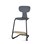 Stol Take C medium 50 cm fotstøtte svart