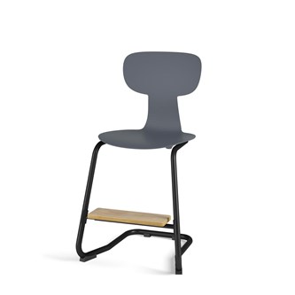 Stol Take C medium 45 cm fotstøtte svart