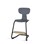 Stol Take C medium 45 cm fotstøtte svart