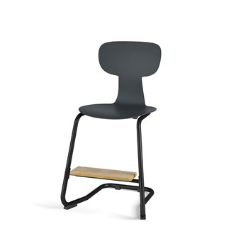 Stol Take C medium 45 cm fotstøtte svart