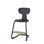 Stol Take C medium 45 cm fotstøtte svart