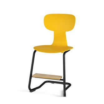 Stol Take C large 45 cm fotstøtte svart