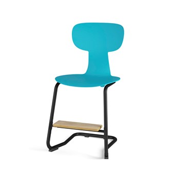 Stol Take C large 45 cm fotstøtte svart