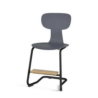 Stol Take C large 45 cm fotstøtte svart
