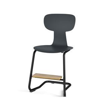 Stol Take C large 45 cm fotstøtte svart