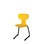 Stol Take D small 33 cm svart