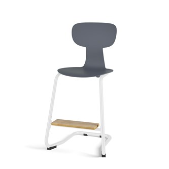 Stol Take C medium 50 cm fotstøtte hvit