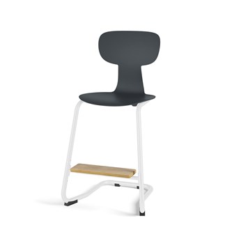Stol Take C medium 50 cm fotstøtte hvit