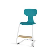 Stol Take C medium 45 cm fotstøtte hvit