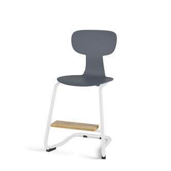 Stol Take C medium 45 cm fotstøtte hvit
