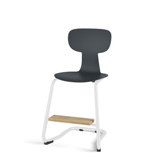Stol Take C medium 45 cm fotstøtte hvit