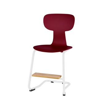Stol Take C large 45 cm fotstøtte hvit