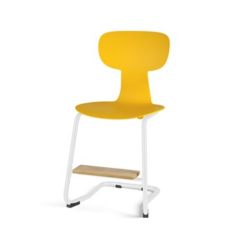 Stol Take C large 45 cm fotstøtte hvit