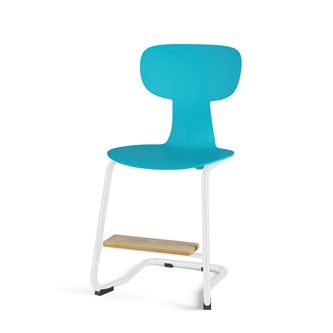 Stol Take C large 45 cm fotstøtte hvit