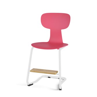 Stol Take C large 45 cm fotstøtte hvit