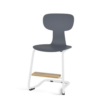 Stol Take C large 45 cm fotstøtte hvit
