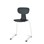 Stol Take D medium 45 cm hvit