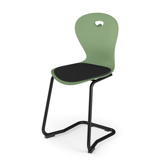 Stol Karoline C large 45 cm svart