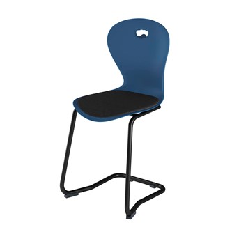 Stol Karoline C large 45 cm svart