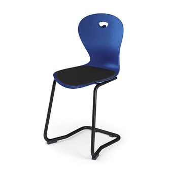 Stol Karoline C large 45 cm svart