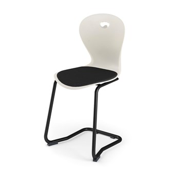 Stol Karoline C large 45 cm svart