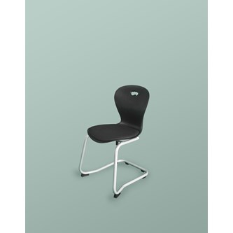 Stol Karoline C large 45 cm svart